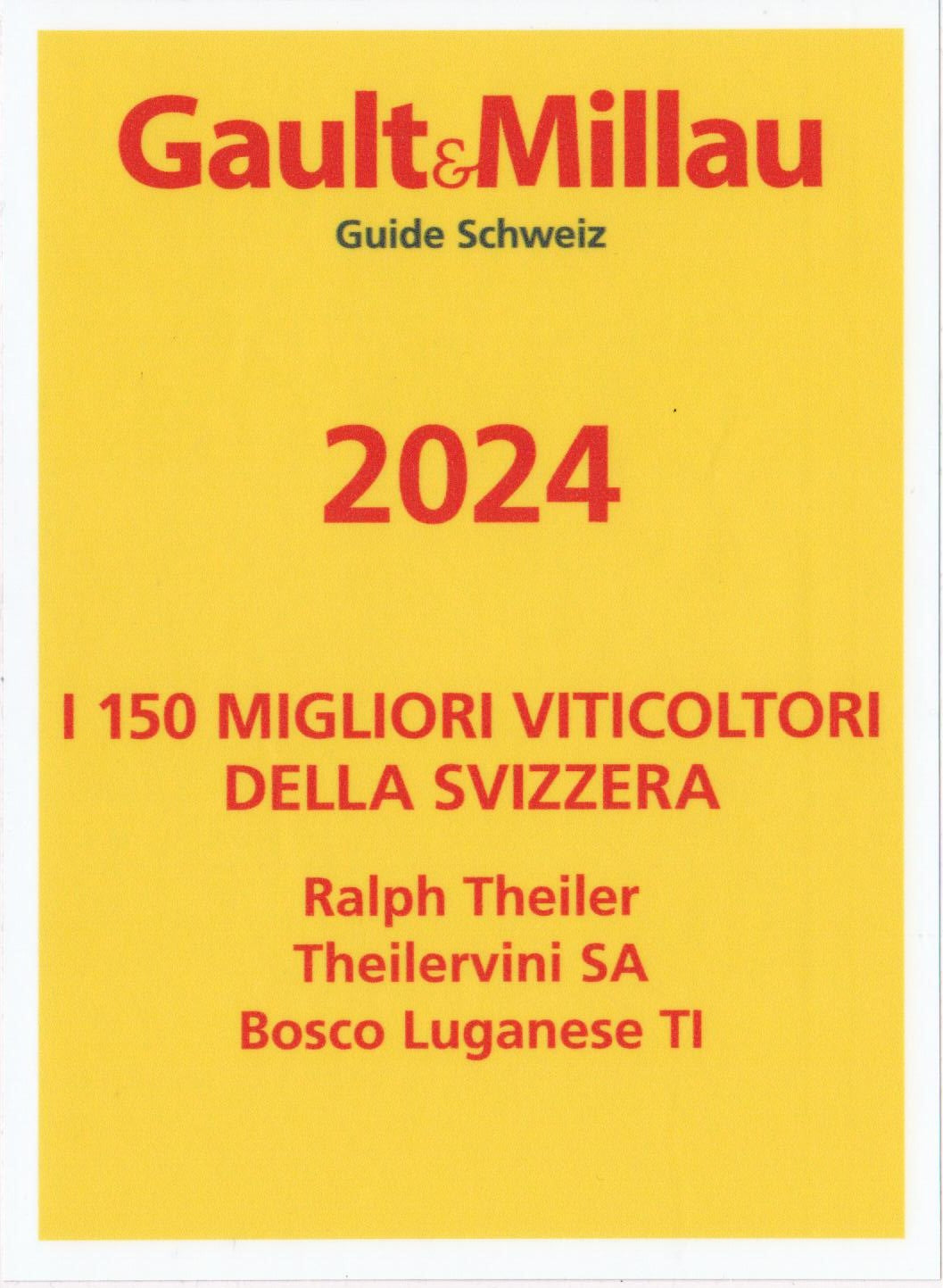 Dives Gran Selezione 2018 DOC Tessin Theiler Vini