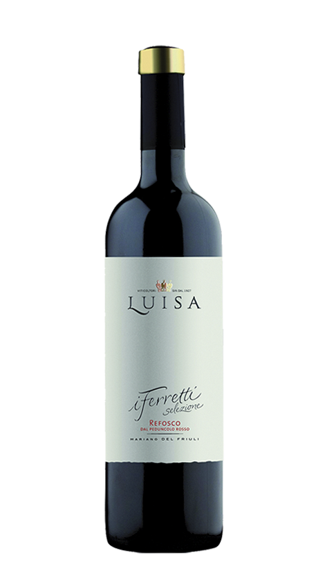 Refosco DOC "I Ferretti" Terre Rosse di Corono 2018 LUISA