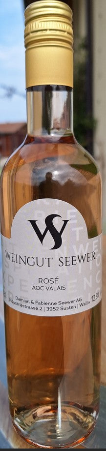 Rosé 50 cl AOC Valais Weingut Seewer (Leukersonne)