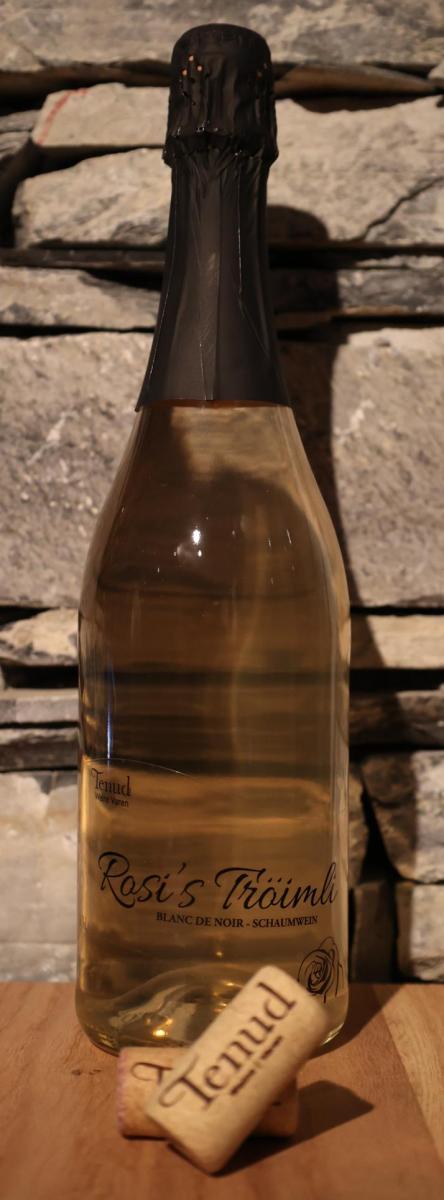 Rosi’s Tröimli Schaumwein Blanc de Noir Vin du Pays Tenud Varen VS