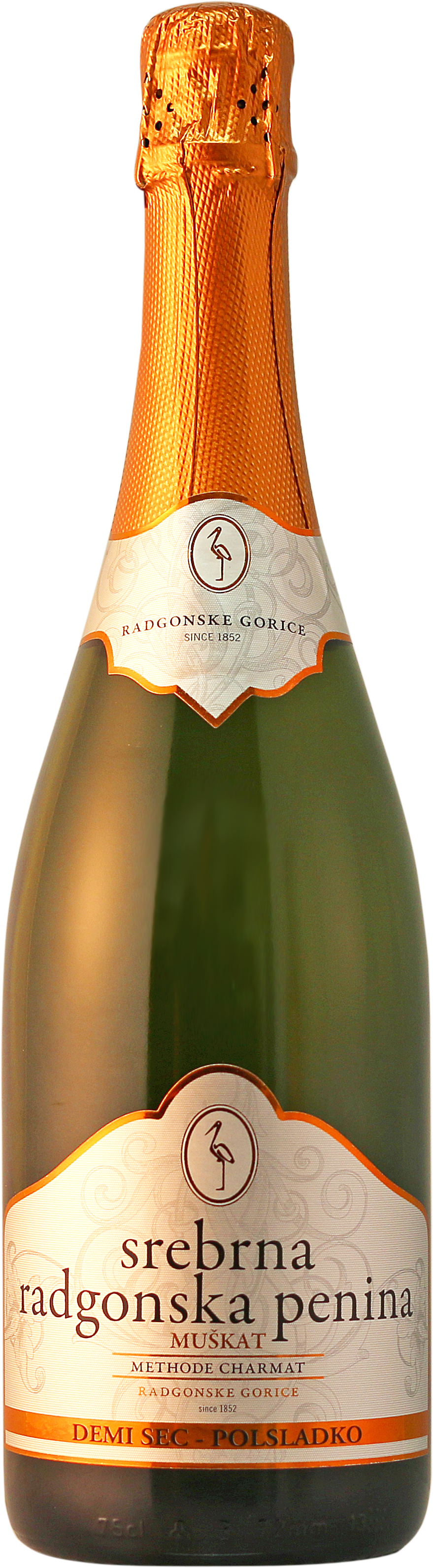 Srebrna Radgonska Penina Muskat medium dry