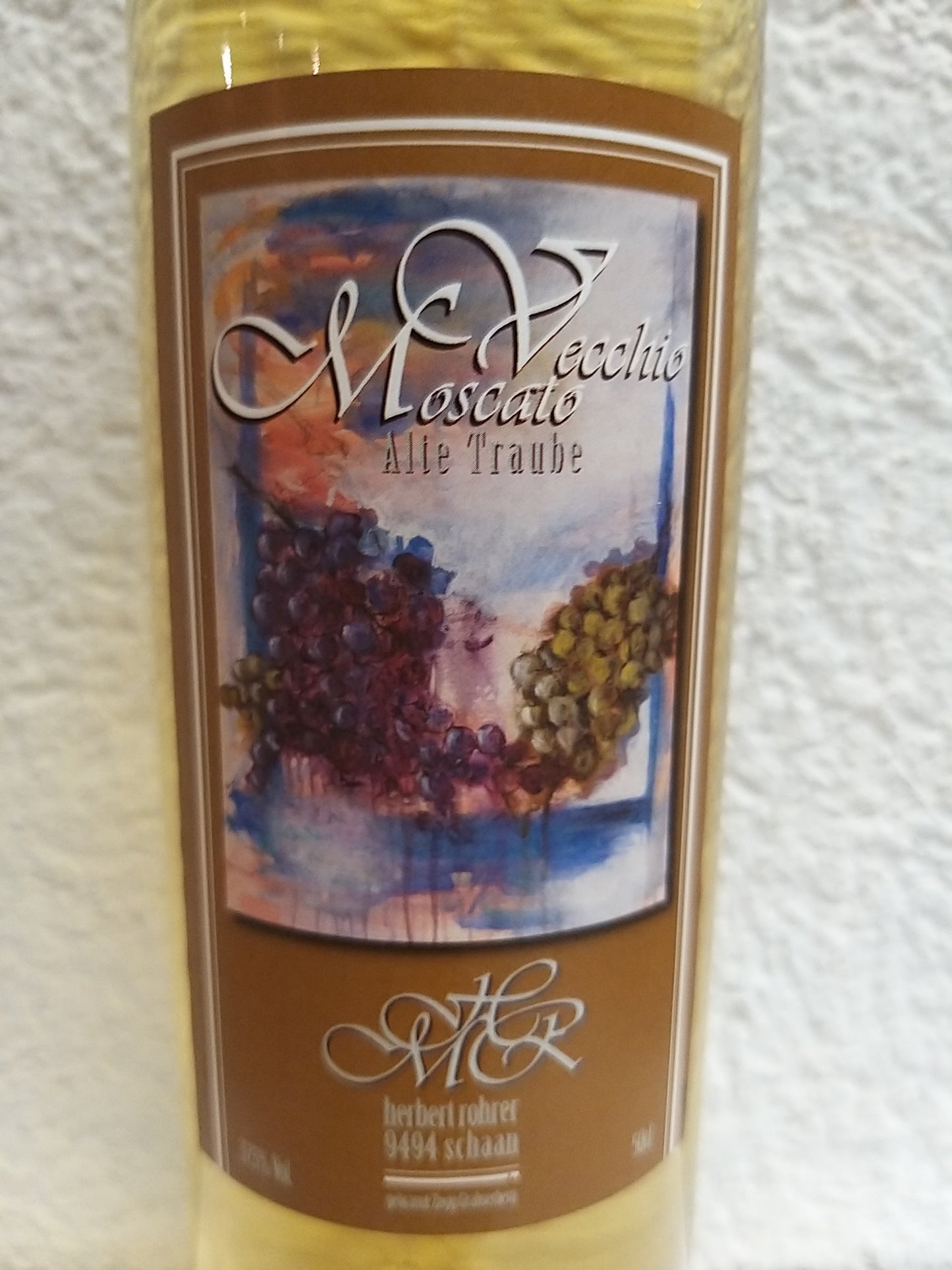 Vecchio Moscato Traubenbrand 50cl, ROHRER Schaan FL