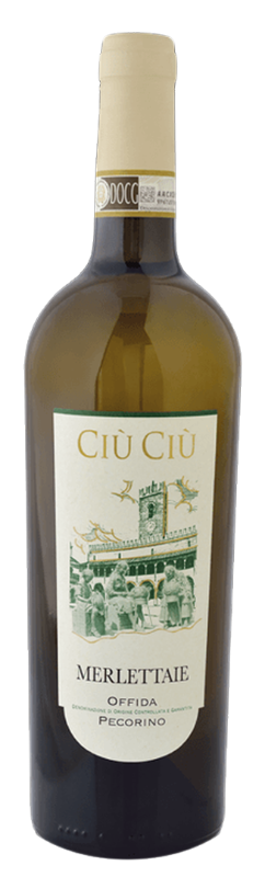 Merlettaie PECORINO, Offida DOCG, BIO/VEGAN, Ciú Ciú 2020