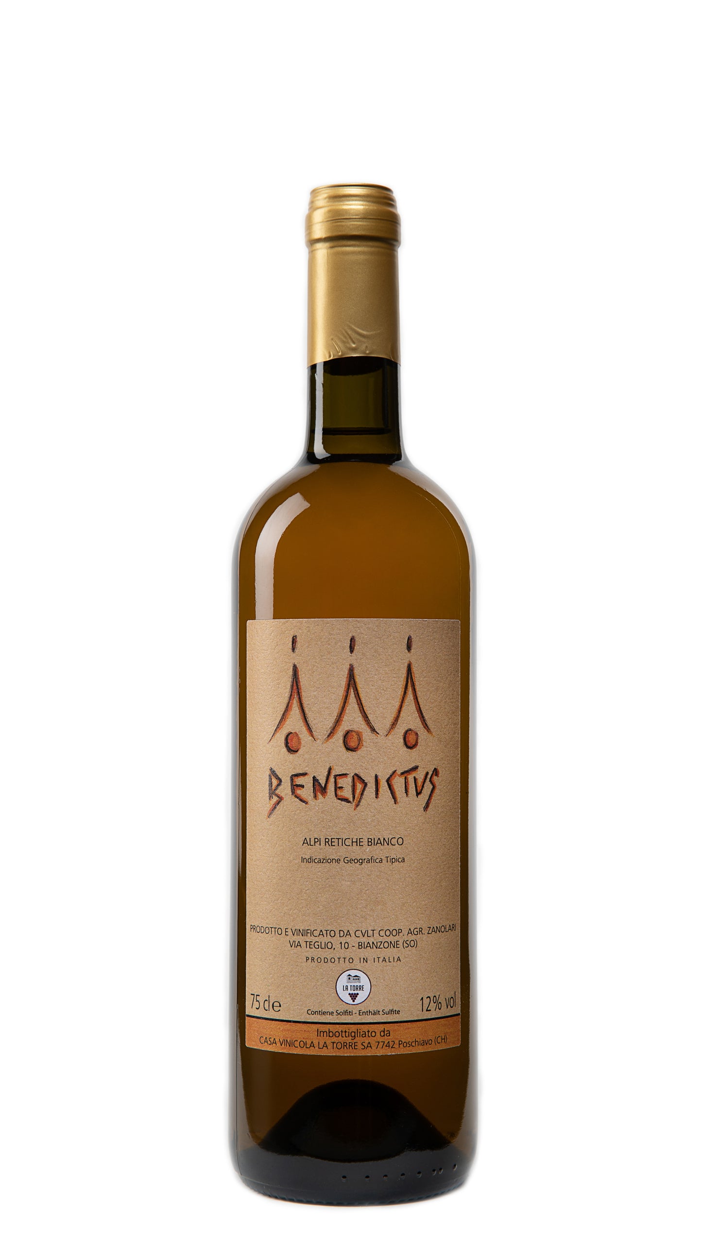 Benedictus 75cl Federweisser Alpi Retiche Sondrio