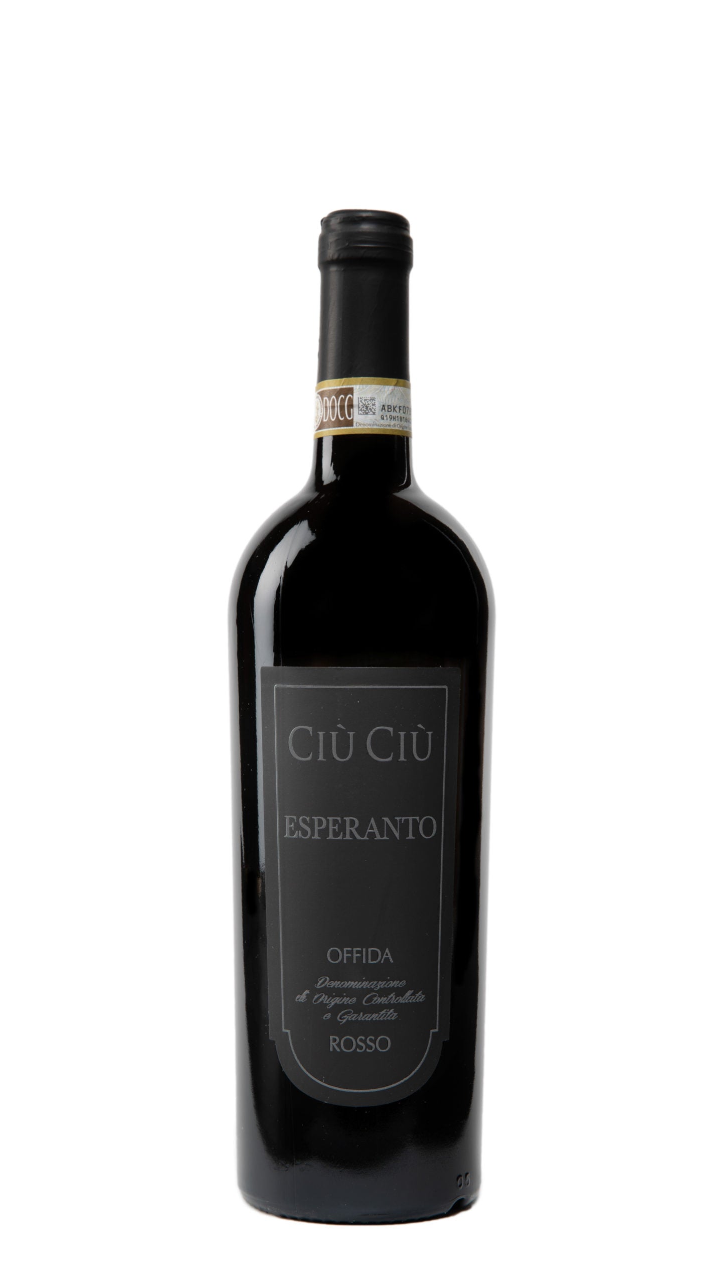 Esperanto Bio, Offida Rosso 2015 CiùCiù, Ascoli Piceno