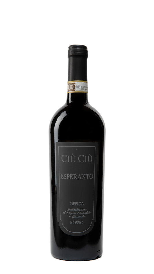 Esperanto Bio, Offida Rosso 2015 CiùCiù, Ascoli Piceno