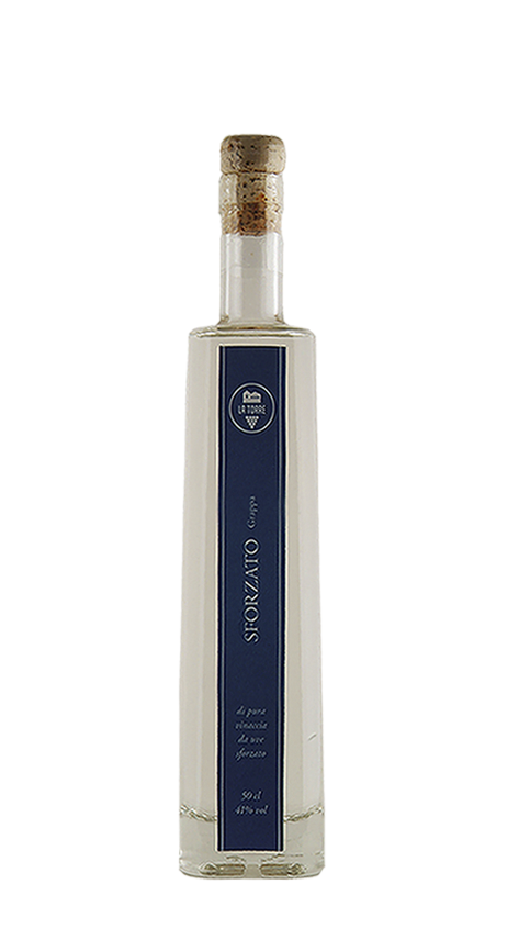 Grappa Sforzato da vinaccia passita di Uve Nebbiolo 50cl LA TORRE