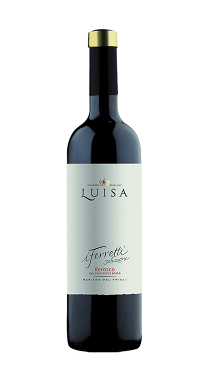 Refosco DOC "I Ferretti" Terre Rosse di Corono 2018 LUISA