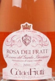 Chiaretto "Rosa dei Frati" 2022 Cà dei Frati Riviera d. Garda Bresciano DOC