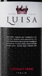 Cabernet Franc 2019 LUISA, Friuli