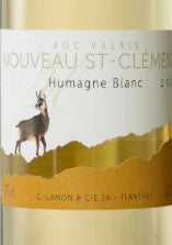 Humagne Blanc 2023 AOC Valais Nouveau St-Clément