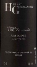 Amigne Tête de Cuvée 2021 Hubert Germanier